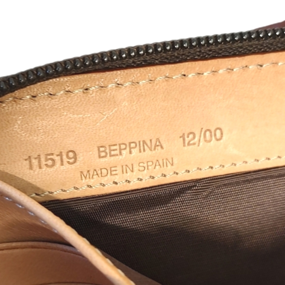 BALLY Beppina 11519 Canvas Logo Monogram Zip Around Wallet Crossbody Handbag - Picture 16 of 16
